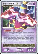 2009 Pokemon FRENCH Diamant & Perle Tempête Noctunoir Niv. X 97/100 EX-MT