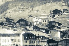 1920 - Plaque de verre Photographique Negative Glassplate  9x12cm - CHAMONIX (?)