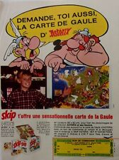 publicité ancienne   lessive SKIP avec ASTERIX  OBELIX   ANNEES 60/70   M 1284