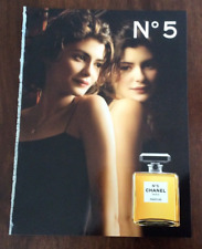 Publicité N°5 CHANEL Paris "Eau première" - Audrey Tautou / ELLE mai 2010