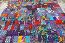 Dessus de lit Patchwork Tribal