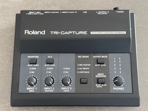 Interface audio usb roland - interface,