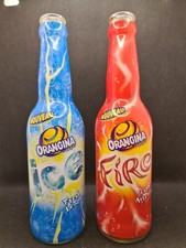 2x Bouteilles Orangina / glass