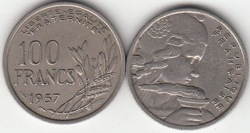 France monnaie 100 - monnaie,