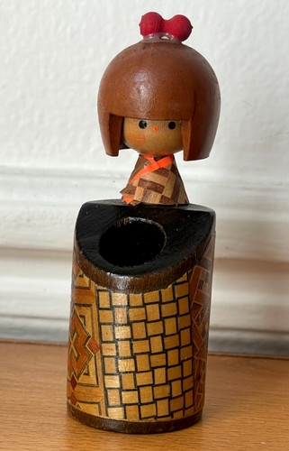 Rare poupée kokeshi petite - rare,