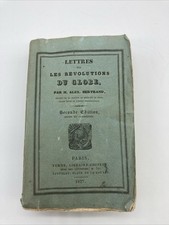 Lettres Sur Les Révolutions Du Globe Par Alex. Bertrand Seconde Édition XIX 1827