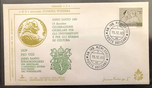 Fdc vatican pope john - pope,