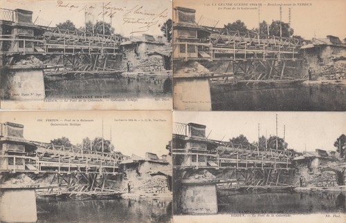 Lot old postcards war - 4,