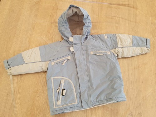 Blouson ski bleu gris 2 - blouson,