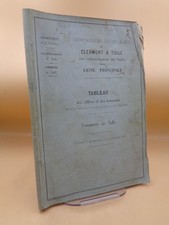 Compagnie du Chemin de Fer Clermont à Tulle Tableau des offres et des demandes
