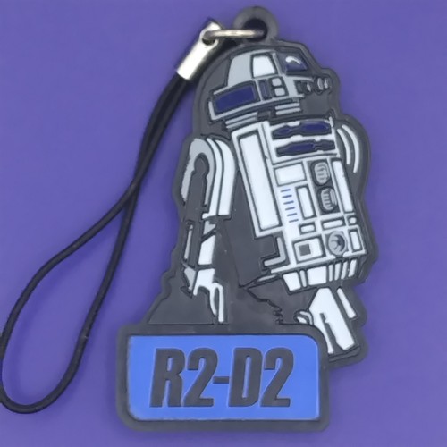 Porte clés caoutchouc d2 - caoutchouc, r2-d2