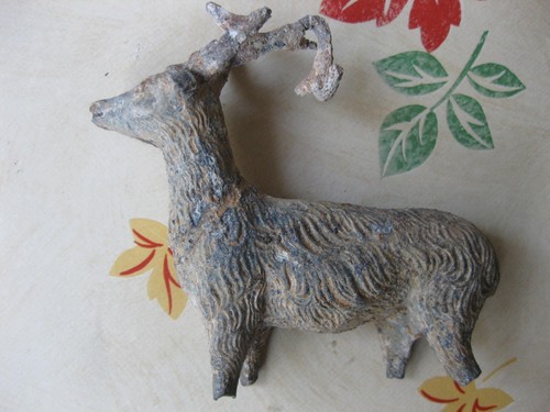 Cerf étain couvercle - en, ,