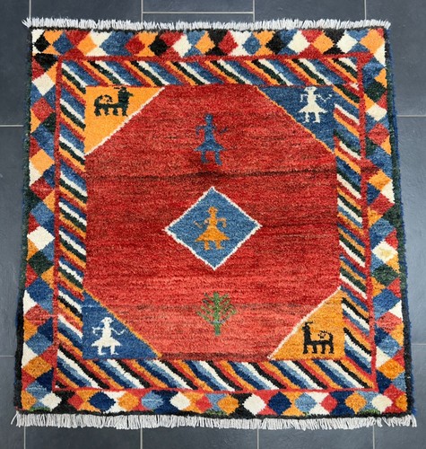 Tapis persan gabbeh style - gabbeh,