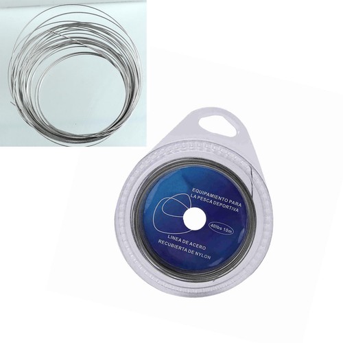 Fil pêche acier - de, tressé