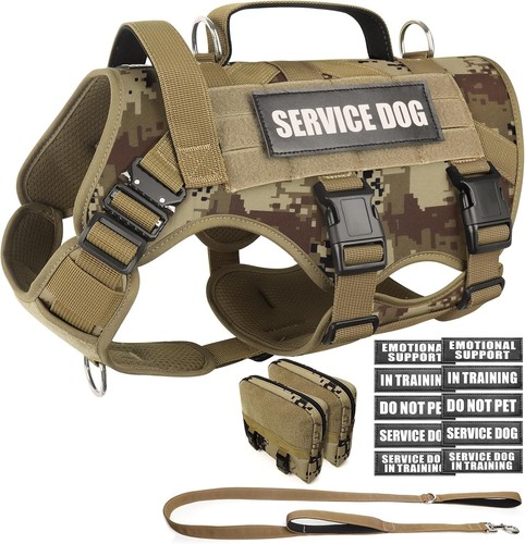 Harnais tactique pour chien