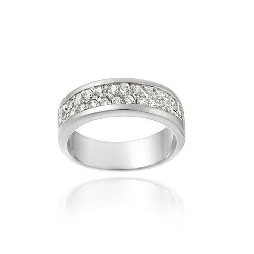 Argent sterling deux rangs - argent,