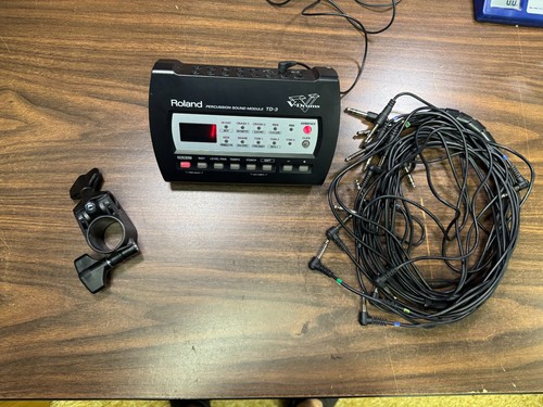Roland drum module w - td-3, w/9