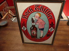 AFFICHE ANCIENNE BRASSERIE THILLIER - BIERES a FRUGES ( 62 )