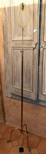 Lampadaire bronze laiton - lampadaire,