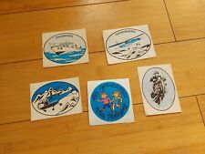 5 AUTOCOLLANTS SUR LA GENDARMERIE