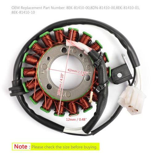Stator alternateur pour yamaha - stator,