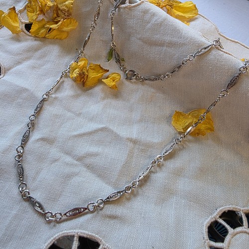 Collier ancien argent 835 - collier,