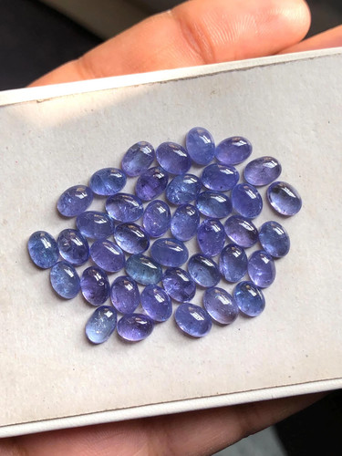 Pierres aaa tanzanite 7x5mm - aaa,