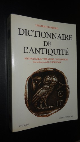 Dictionnaire antiquité - de, l'antiquitÉ