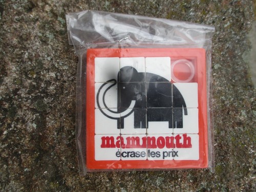 Mammouth jeu taquin - jeu, de