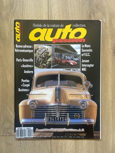 Magazine auto passion 1991 - passion,