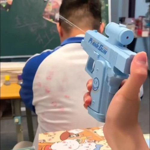 Pistolet eau piégé anti - eau,