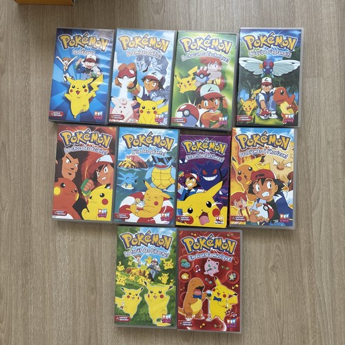 Vhs pokemon 1997 1998 - vhs, 1997,