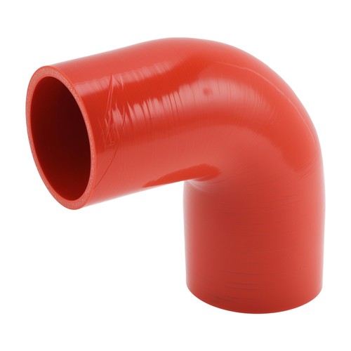 Coude silicone 70mm rouge - coude, 90°70mm