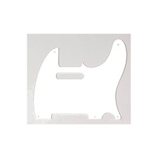 Pickguard 1ply Blanc pour Telecaster 5 vis