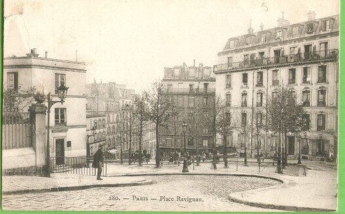 Paris carte postale ancienne - paris,