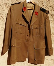 Vareuse Veste Artillerie Antiaérienne Chef de Corps du 402° RAA AFN ALGÉRIE 