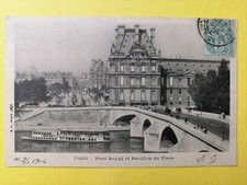 CPA ECRITE en 1904 PARIS PONT