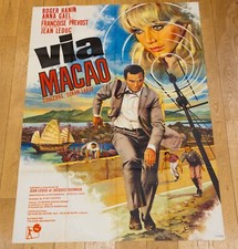 VIA MACAO Affiche cinéma