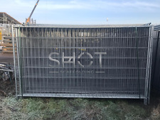 Clôture de chantier 100 lfm clôture mobile clôture d'arrêt sécurité de chanti...