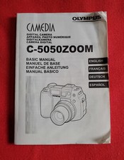 OLYMPUS CAMEDIA C-5050ZOOM - MODE DE BASE / BASIC MANUAL - ÉTAT CORRECT