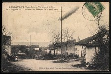 CPA Passavant, dirigeable IV le 3 avril 1913 