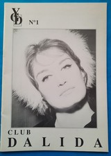 Dalida Magazine du club . Rare