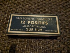 STÉRÉOFILMS BRUGUIÈRE-12 POSITIFS STÉRÉOSCOPIQUES SUR FILM - Venise