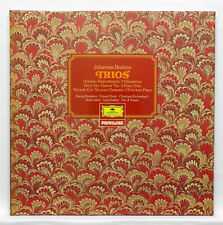 TRIO DI TRIESTE, DROLC, LEISTER - BRAHMS the trios DGG 3xLPs box NM
