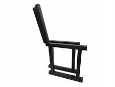 Bankbeine Bankgestell Banc de Jardin pour Parc Pied Jambes Acier 2 Pièce Noir