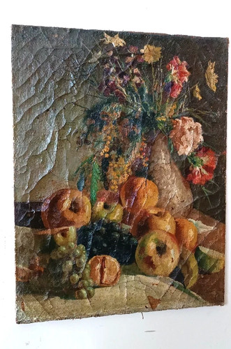 Peinture huile sur - l'huile,