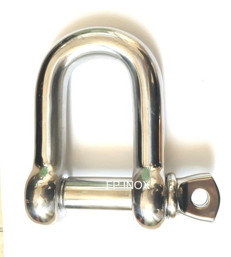 Manille droite 25mm libre - droite,