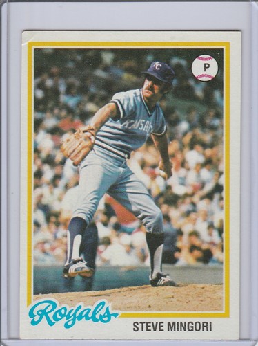 1978 topps 696 steve - topps, mingori