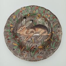 GIEN SERVICE RAMBOUILLET FRENCH SOUP PLATE HARE HUNTING SCENE