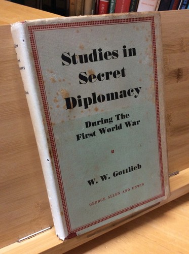 Studies secret diplomacy - in,